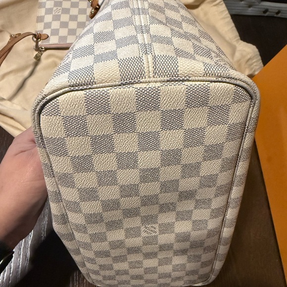 AUTHENTIC LV DAMIER AZUR NEVERFUL GM SET - Picture 16 of 16
